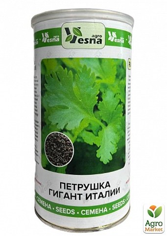 Петрушка "Гігант Італії" (у банці) ТМ "Весна" 500г