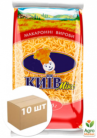 Макаронные изделия "Киев-микс" червячок 1 кг уп.10 шт
