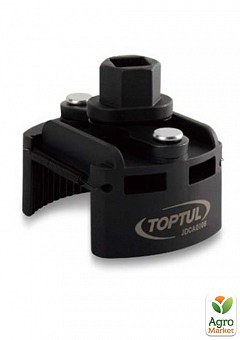 Съёмник м/фильтра универсальный 80-115 мм 1/2" или под ключ 22 мм  TOPTUL JDCA01121