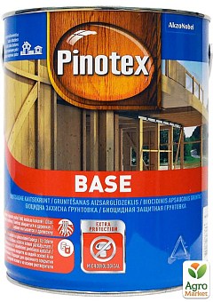 Грунтовка деревозащитная Pinotex Base Бесцветный 3 л1