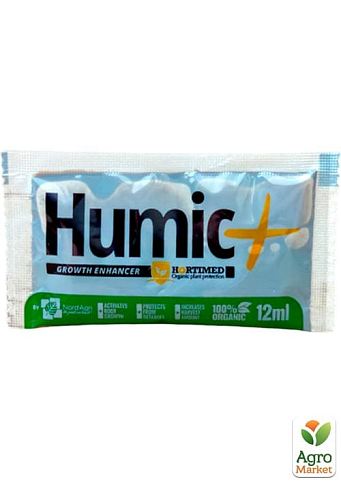 Стимулятор укорінення "Humic+" ТМ "Hortimed" (сапропель + гумінові та фульвові кислоти) 12 мл