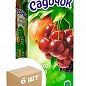 Нектар яблочно-вишневый ТМ "Садочок" 1,93л упаковка 6шт