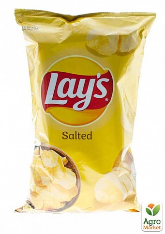 Картофельные чипсы (Соленые) Poland ТМ "Lay`s" 140г упаковка 21шт - фото 2