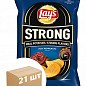 Картофельные чипсы Strong (Острый пепперони) Poland ТМ "Lay`s" 140г упаковка 21шт