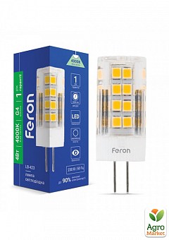 Светодиодная лампа Feron LB-423 4W 230V G4 4000K (25775)2