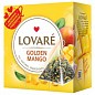 Чай пирамидками "Golden Mango" TM "Lovare" 15 пак. по 2г упаковка 12шт  купить