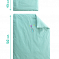 Комплект постельного белья "Горошек" для младенцев ТM PAPAELLA горошек ментол 8-33347*001 цена