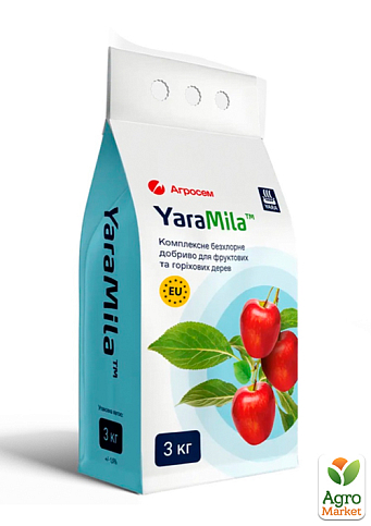 Удобрение для фруктовых и ореховых деревьев, весна-лето ТМ "YaraMila" 3кг