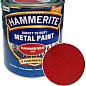 Краска Hammerite Hammered Молотковая эмаль по ржавчине красная 0,75 л