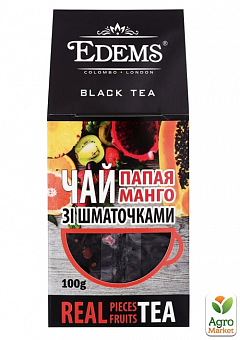 Чай чорний (зі шматочками) Тропік ТМ "Edems" 100г2