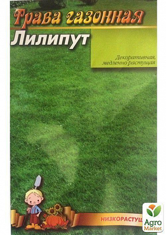 Трава газонная "Лилипут" (Большой пакет)  ТМ "Весна" 10г - фото 2