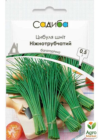 Цибуля шнитт "Ніжно-трубчаста" ТМ "Садиба центр" 0.5г