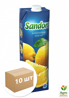 Нектар лимонний ТМ "Sandora" 0,95 л упаковка 10шт1