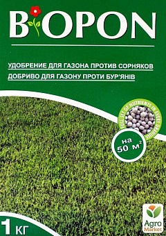 Минеральное Удобрение для газонов от сорняков ТМ "BIOPON" 1кг2