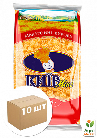 Макаронні вироби "Київ-мікс" квітка 1 кг уп.10 шт