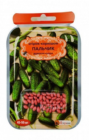 Огурец дражированный "Пальчик" ТМ "Яскрава" 45-55шт