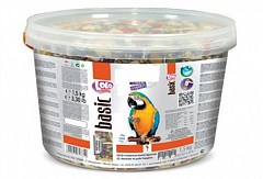 Корм сухой ЛолоПетс Полнорационный корм для крупных попугаев ведро 1.5 кг (7276190)1