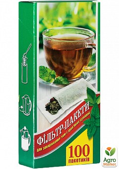 Фільтр пакет для заварювання чаю трав (L) 100шт1