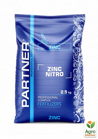 Комплексное Удобрение ZINC NITRO N 23+S 8+ZN 5 ТМ Partner 2,5 кг