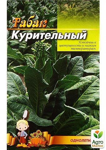 Семена Табак "Курительный" (Большой пакет) ТМ "Весна" 0.5г - фото 2