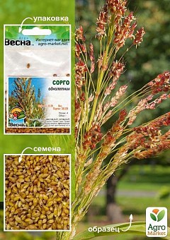 Сорго віничне (Зипер) ТМ "Весна" 15г2