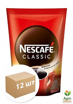 Кофе "Nescafe" классик 350г (пакет) упаковка 12шт2