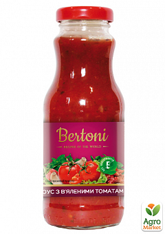 Соус з В'яленими томатами ТМ "Bertoni" 280г (скло)1