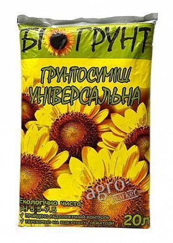 Грунтосуміш "Універсальний" ТМ "Біогрунт" 20л