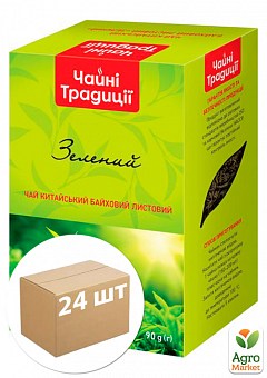 Чай зеленый ТМ "Чайные Традиции" 90 гр упаковка 24 шт1
