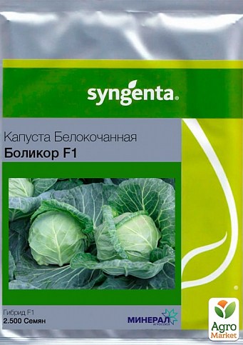 Капуста "Боликор F1" ТМ "Syngenta" 2500шт