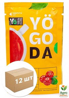 Чай журавлинний (з лаймом та м'ятою) ТМ "Yogoda" 50г упаковка 12шт1