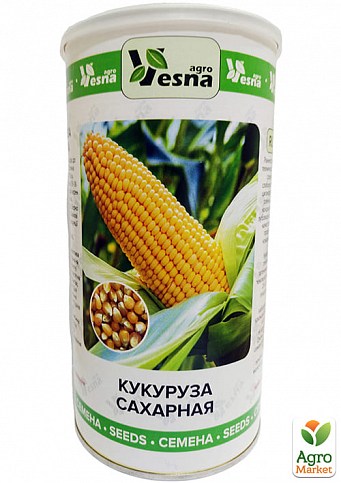 Кукуруза "Сахарная" (в банке) ТМ "Весна" 500г
