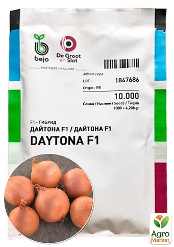 Лук репчатый "Дайтона F1" ТМ "Bejo Zaden" 10 000шт