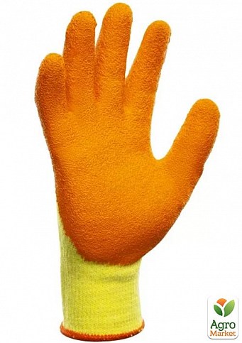 Перчатки трикотажные с латексным покрытием КВИТКА Recodrag (10"/XL, оранжевые) (110-1202-10-IND) (110-1202-10-IND) - фото 2
