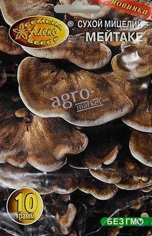 Сухой мицелий "Мейтаке" ТМ "Алекс SEEDS" 10г