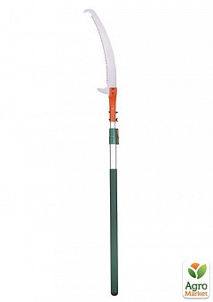 Ножовка штанговая садовая MASTERTOOL ПРОФИ 5.0 м полотно 420 мм 6TPI каленый зуб алюминиевая ручка 14-69051