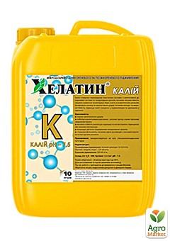 Мінеральне добриво Хелатін "Калій pH7" ТМ "Кіссон" 10л2