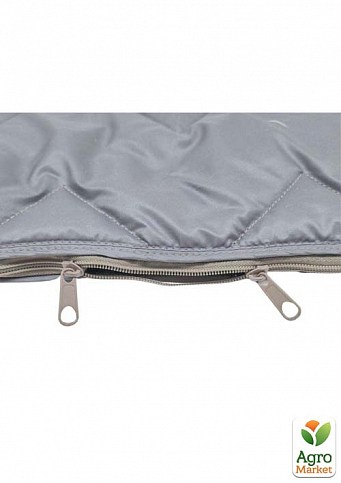 Одеяло-спальник Турист TM IDEIA с молнией 140х190 см коричневый 8-34955*002 - фото 2