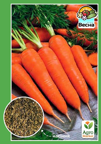 Морковь "Королева осени" ТМ "Весна" 2г