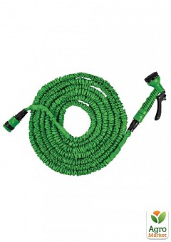 Растягивающийся шланг, набор TRICK HOSE, 15-45 м (зеленый), пакет, ТМ Bradas WTH1545GR-T-L1