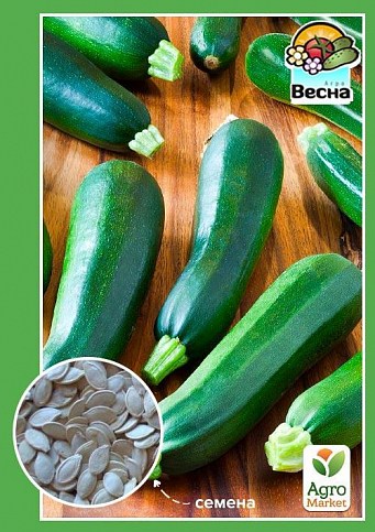 Кабачок-цуккини "Цукеша" ТМ "Весна" 2г