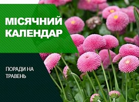 Місячний посівний календар на травень 2021 - корисні статті про садівництво від Agro-Market