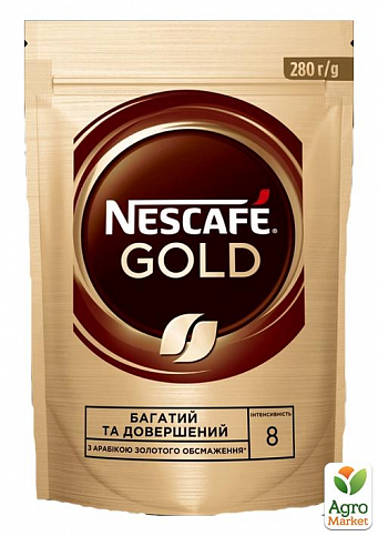 Кофе Голд ТМ "Nescafe" 280г (пакет) упаковка 12 шт