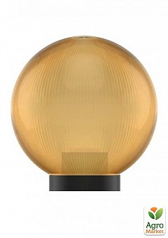 Шар диаметр 150 золотой призма  Lemanso PL2102 макс. 25W  + баз (331102)1