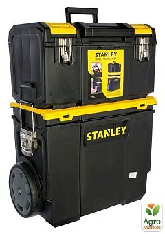 Ящик MOBILE WORKCENTER 3 в 1, размеры 475x284x630 мм, на колесах STANLEY 1-70-326 (1-70-326)2