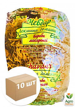 Макарони (локшина вузька) ТМ "Чевдар" 0,9 кг упаковка 10шт2