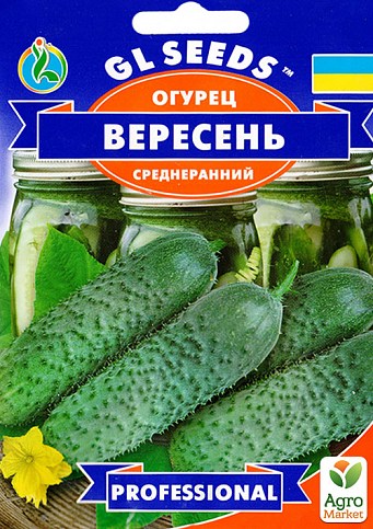 Огірок "Вересень" ТМ "GL SEEDS" 5г