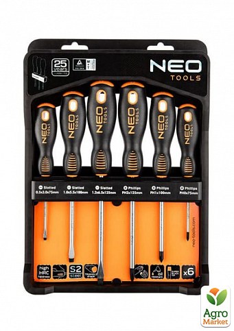 Набор отверток  Neo Tools, 6 шт ТМ NEO Tools 04-213