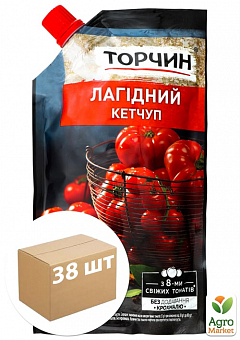 Кетчуп мягкий ТМ "Торчин" 270г упаковка 38шт9
