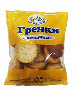 Гренки пшеничные без добавок ТМ "Ева Хлеб" 150г2